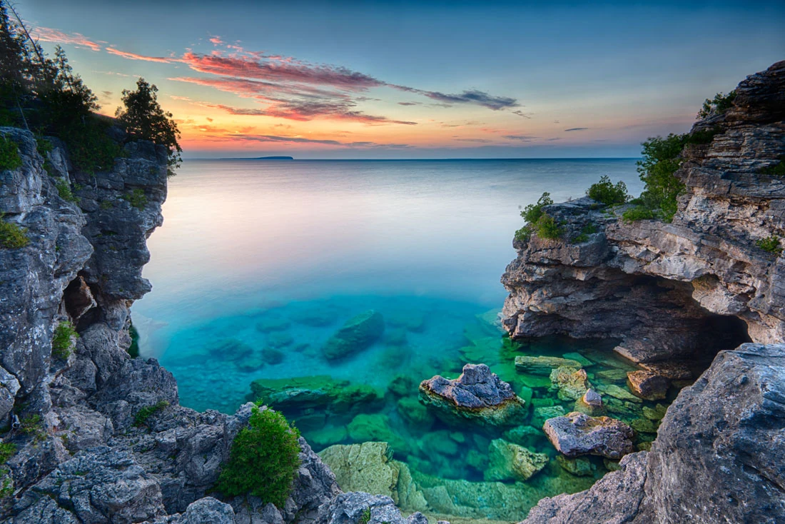 Nearby Bruce Peninsula scenery from Wiarton